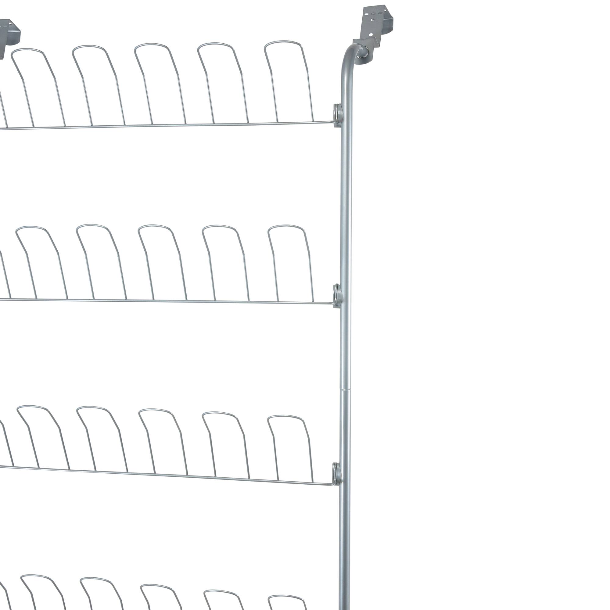 Organize It All 18 Pair Over the Door Shoe Rack